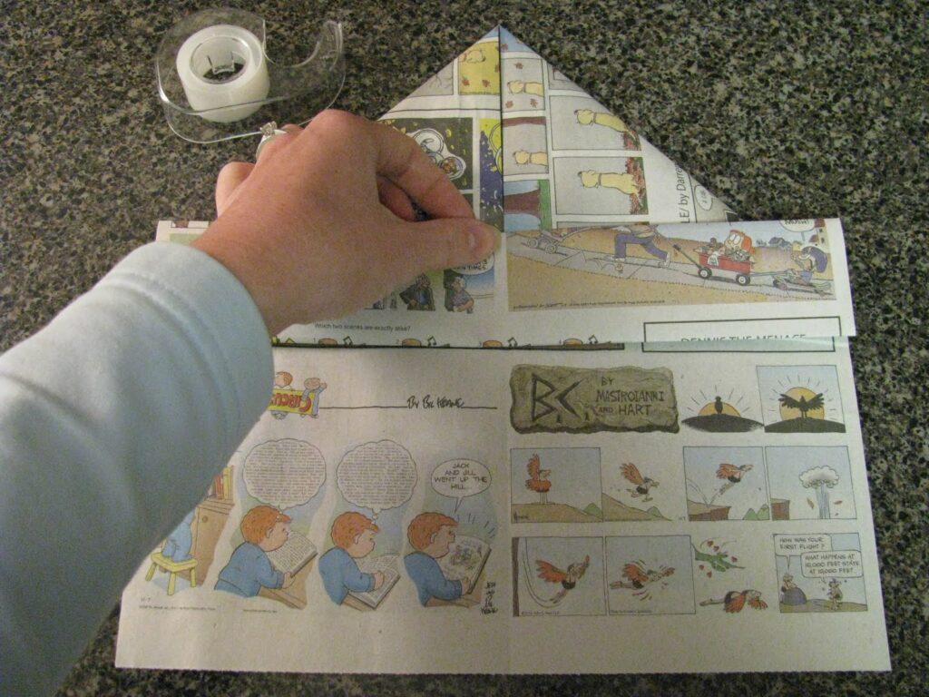 How to Make an Old School Newspaper Hat Art with Mrs. Tucker